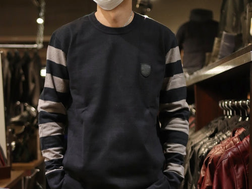 【IRON HEART×KADOYA】 ダブルネームのカットソー