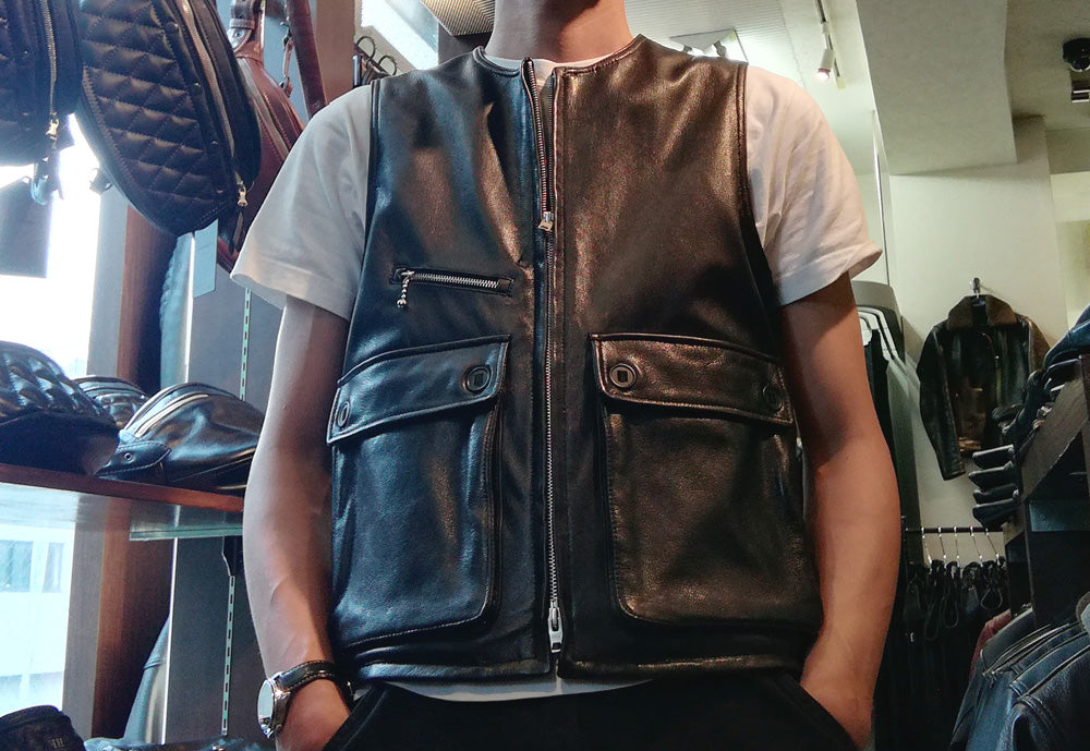 HUNTING VEST Sサイズ着用