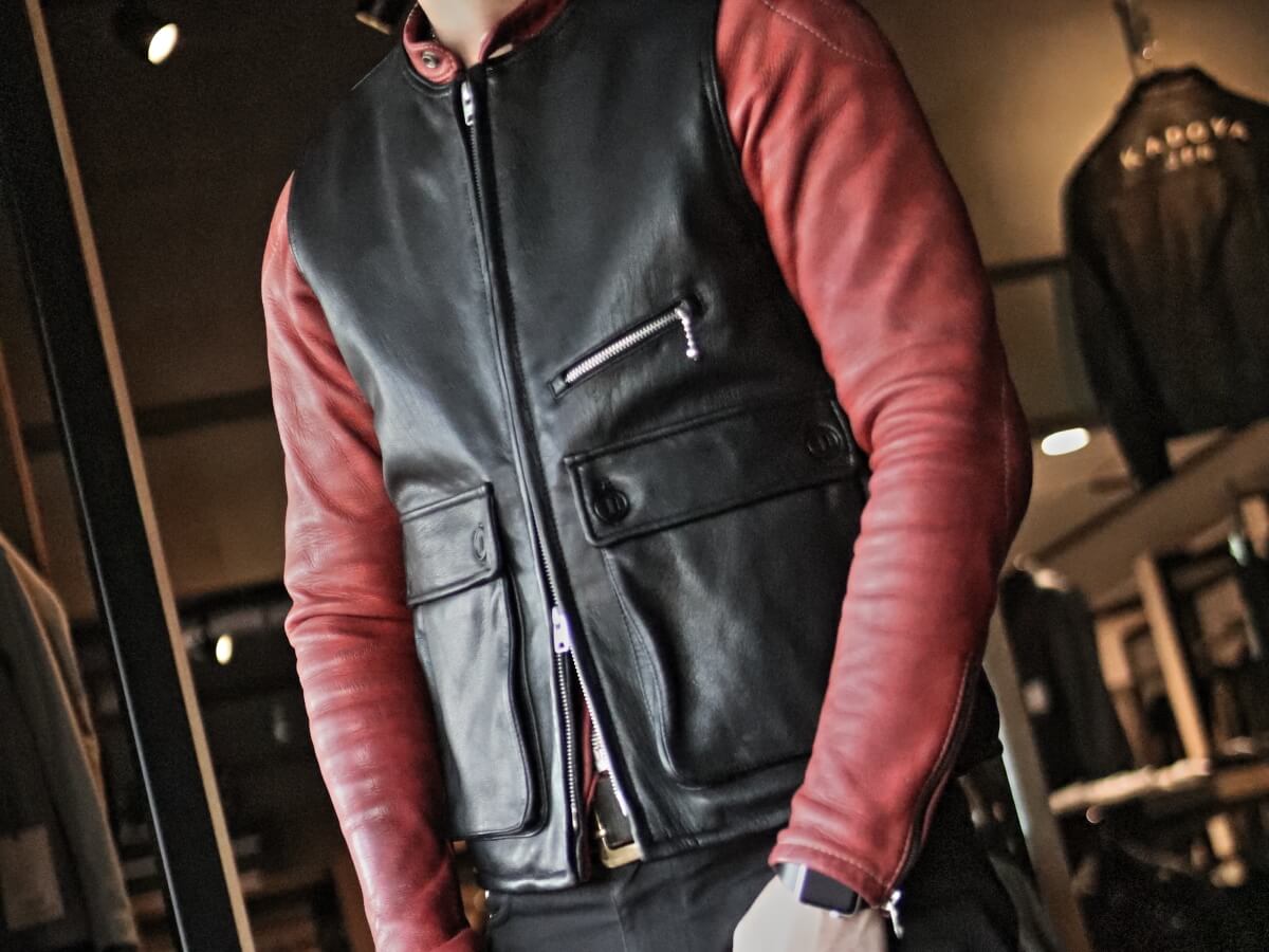 Leather deals hunting vest