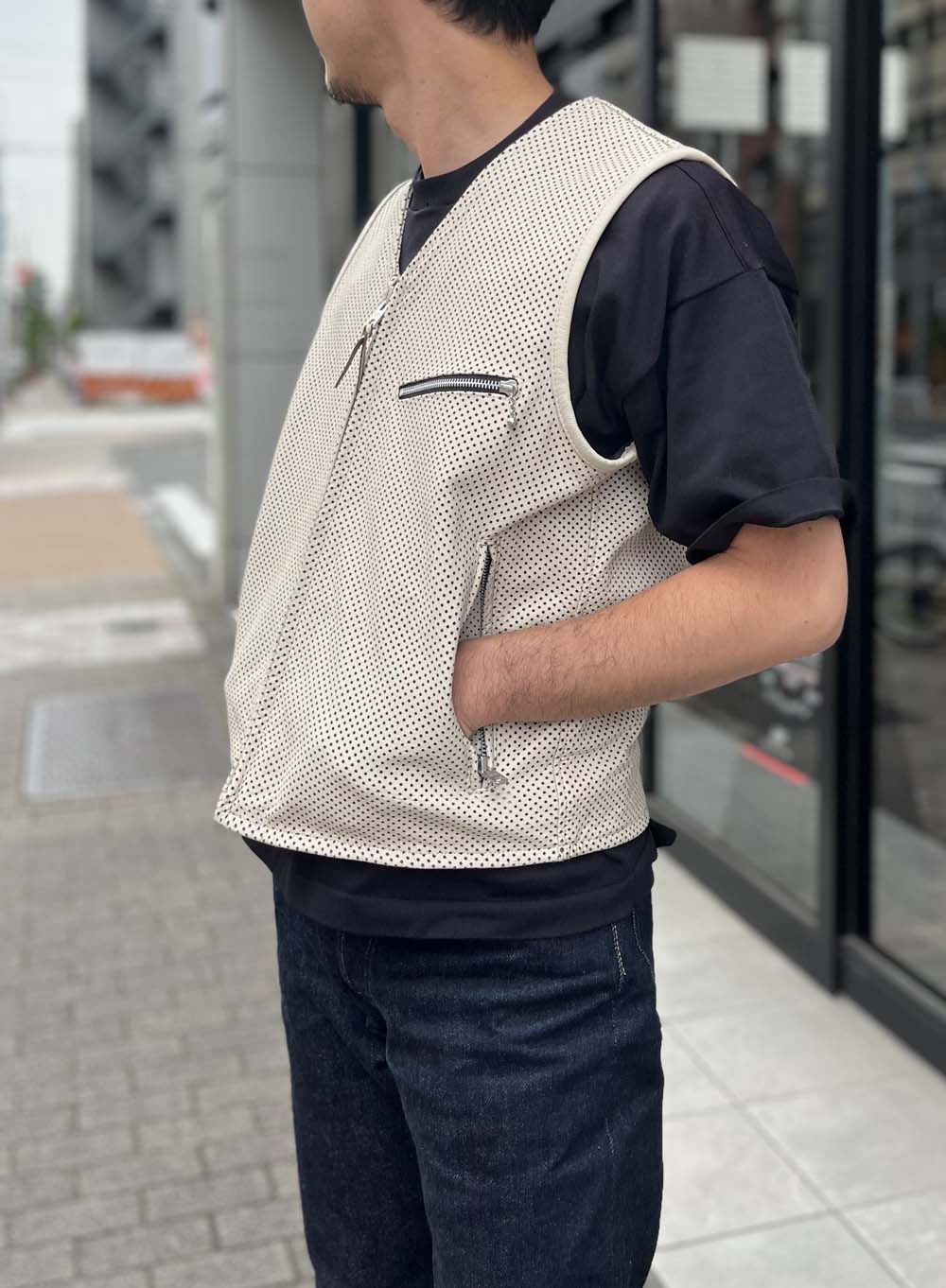 PL-RIDERS VEST 便利なパンチングベスト