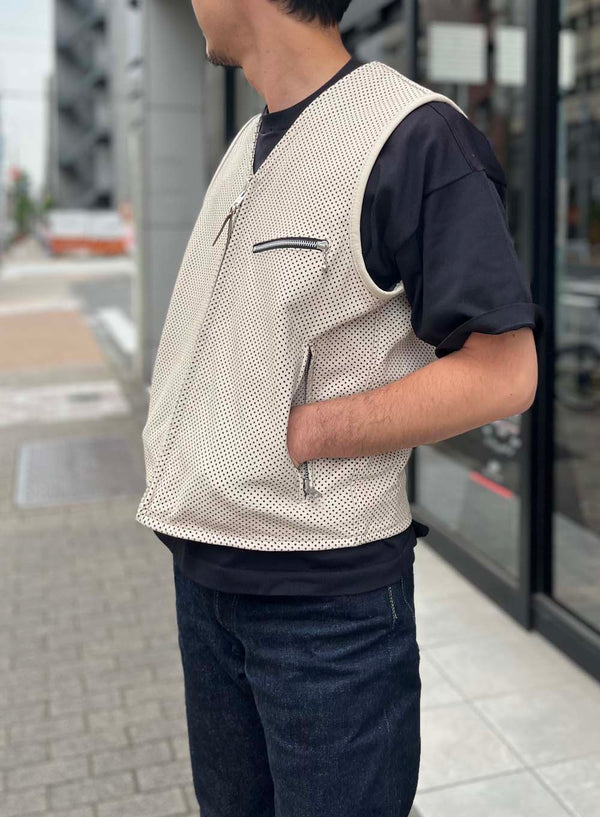 PL-RIDERS VEST 便利なパンチングベスト
