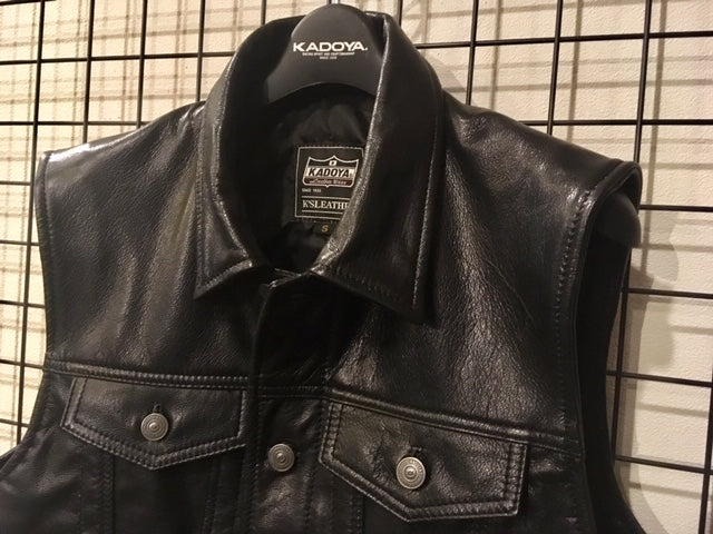 NEW LEATHER VEST