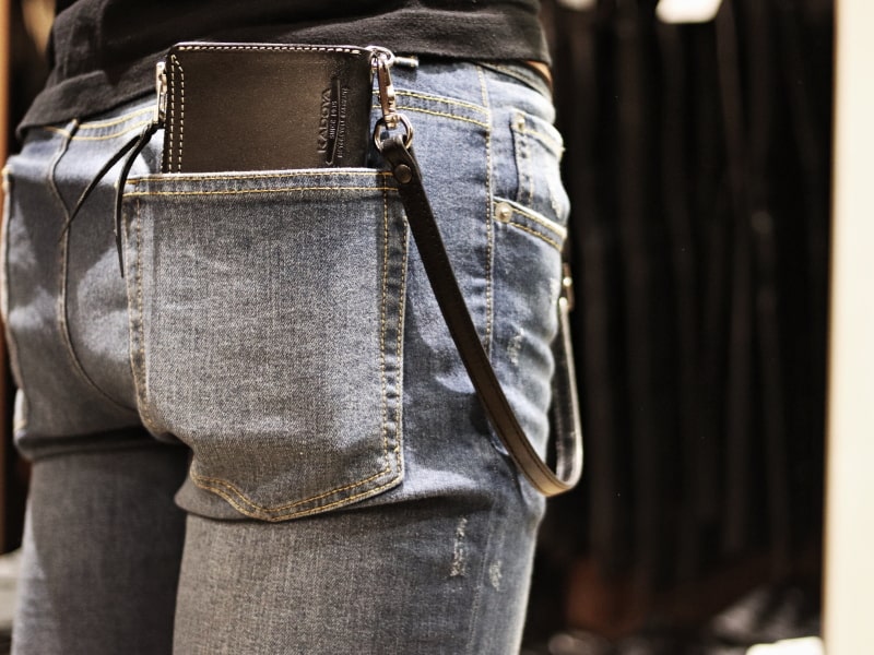 L-ZIP LONG WALLET 少量再入荷しました!