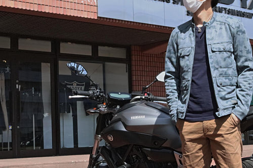 新作メッシュJKTはカモフラージュパターンがオススメ!