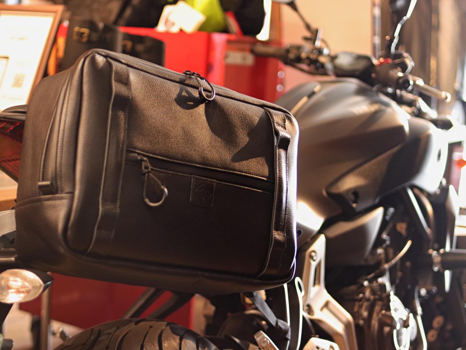 Stylish general-purpose saddlebags have arrived. – カドヤ公式