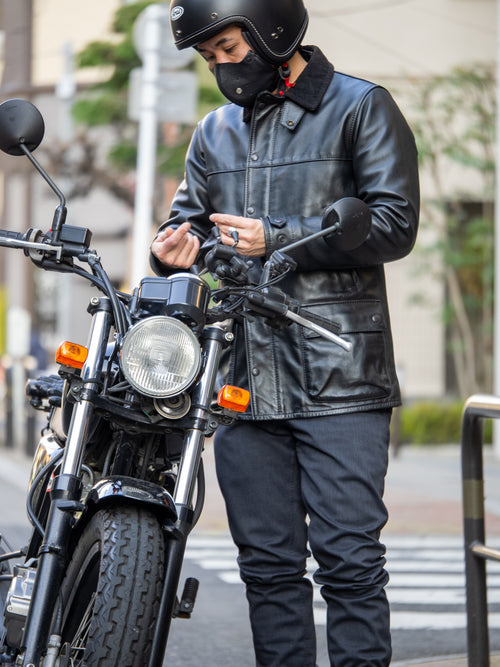 オトナのバイカーコート