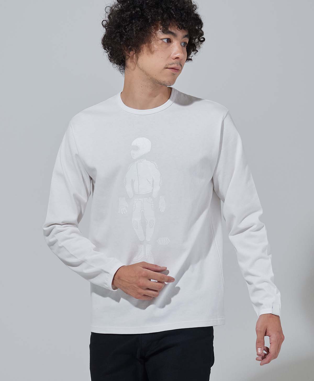 INVISIBLE RIDER/LT / white
