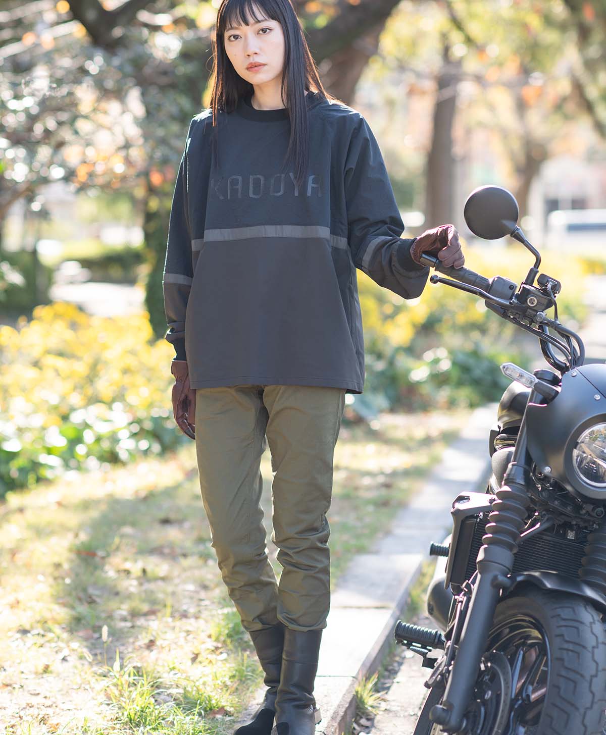 H172 B79 W62 サイズL Tシャツ着用