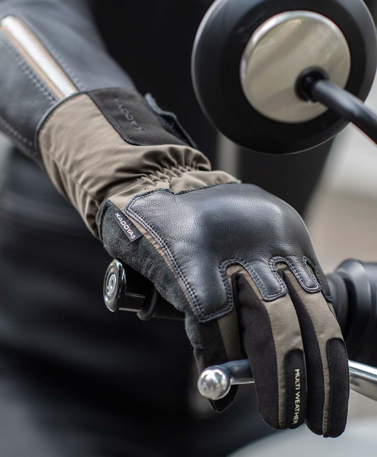 RUBICON-WP GLOVE / BLACK/khaki