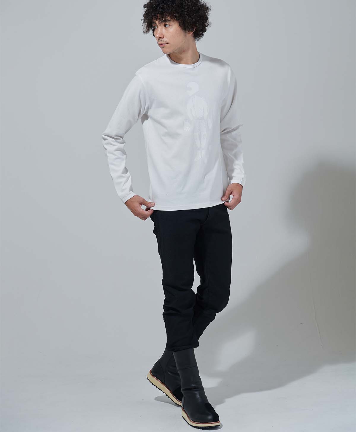 INVISIBLE RIDER/LT / white