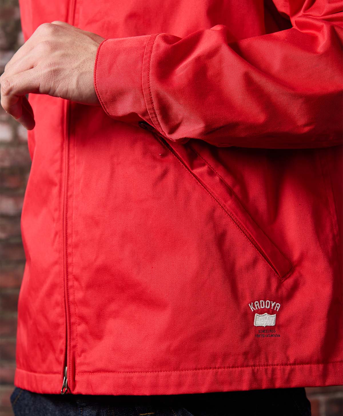 KR-WORK JACKET / Red