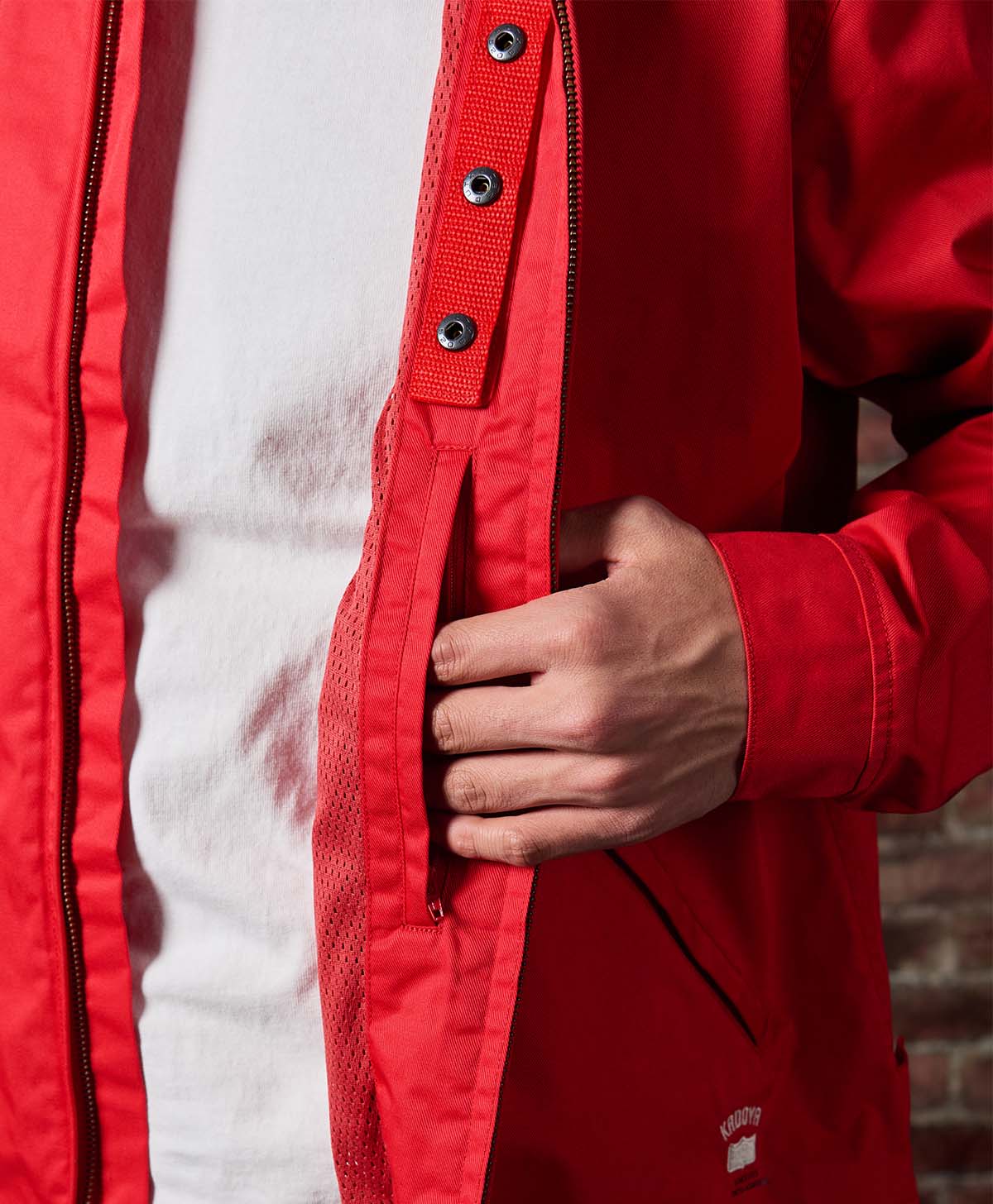 KR-WORK JACKET / Red