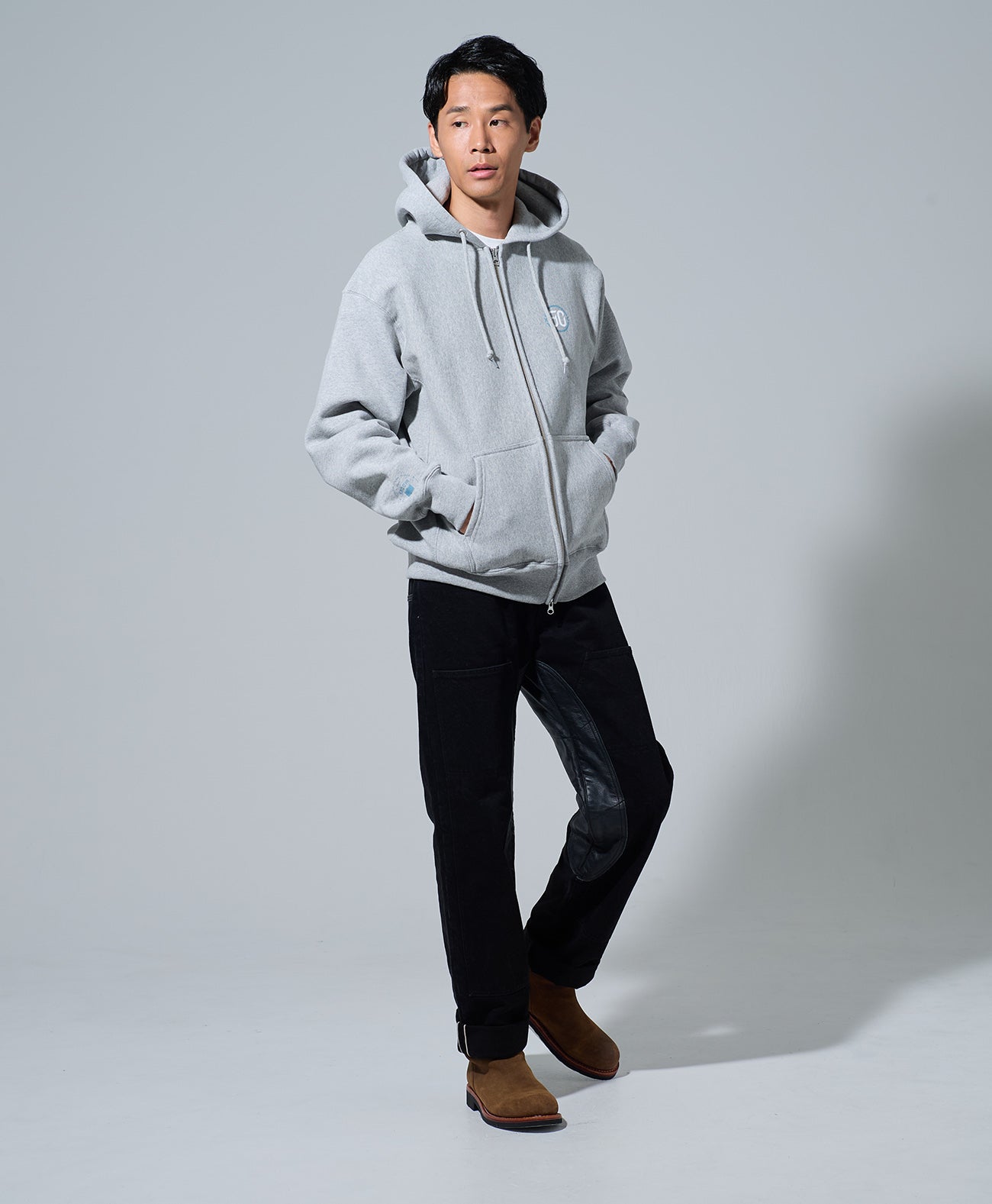 XC SWEAT PARKA / グレー