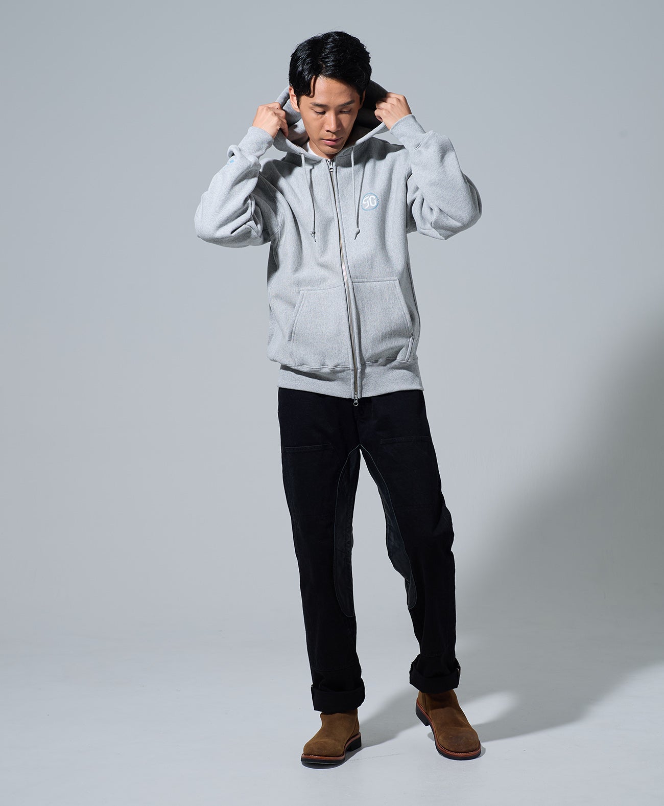 XC SWEAT PARKA / グレー