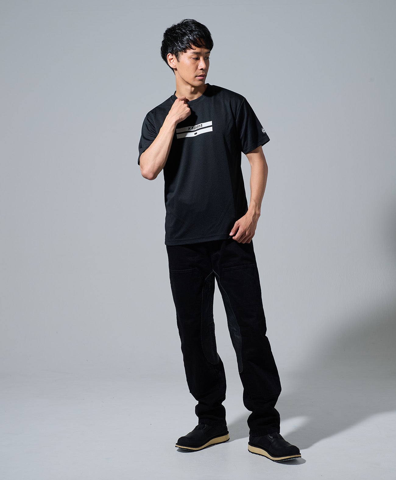 LEATHERS LOGO DRY-T / ブラック