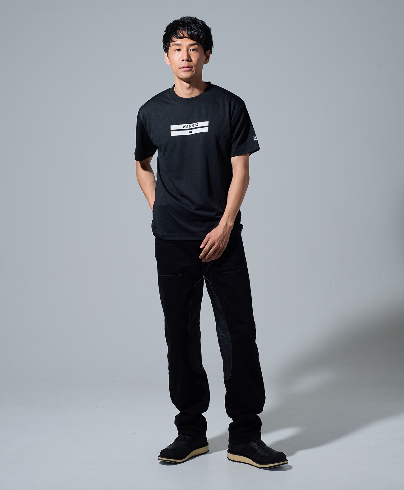 LEATHERS LOGO DRY-T / ブラック
