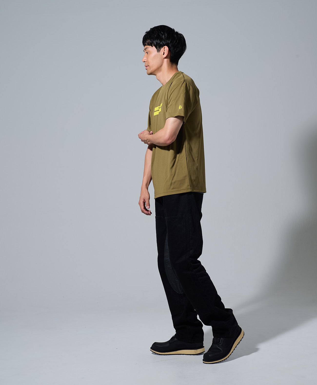 LEATHERS LOGO DRY-T / オリーブドラブ