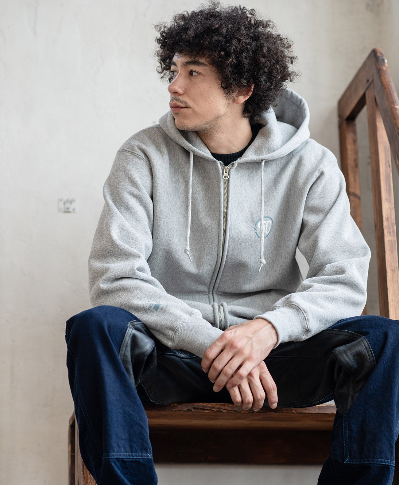XC SWEAT PARKA / グレー