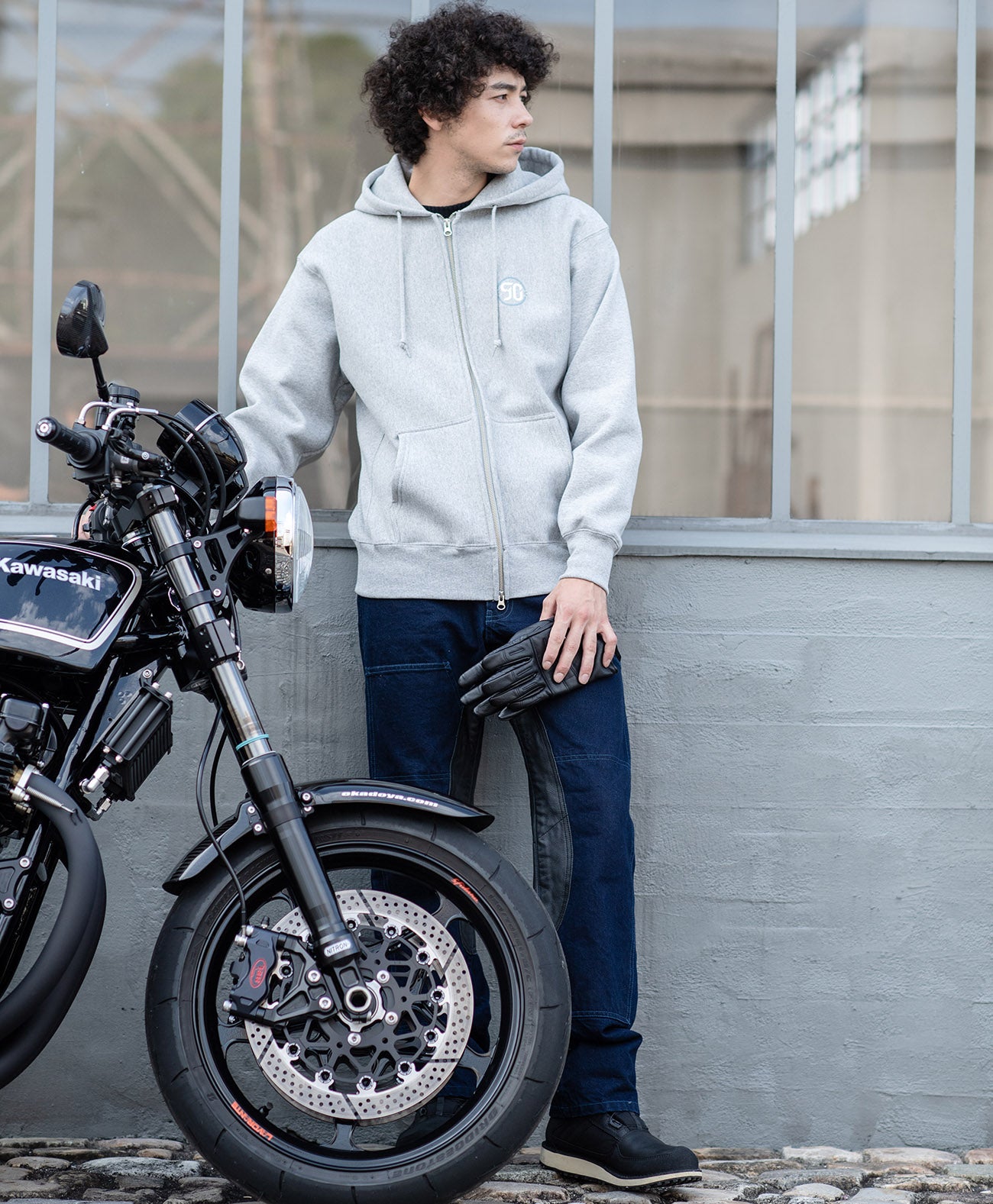 XC SWEAT PARKA / グレー