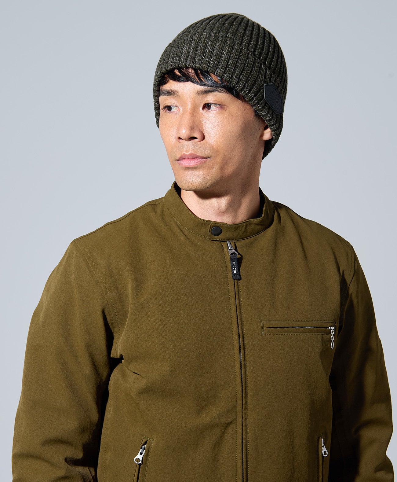 KADOYA KNIT CAP / カーキ