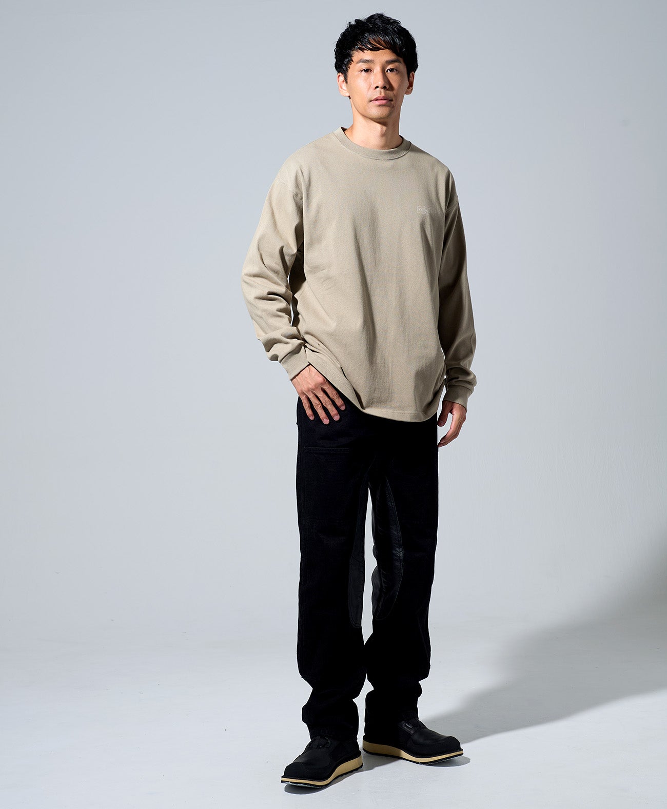 NS BIG SILHOUETTE-LT / カーキ