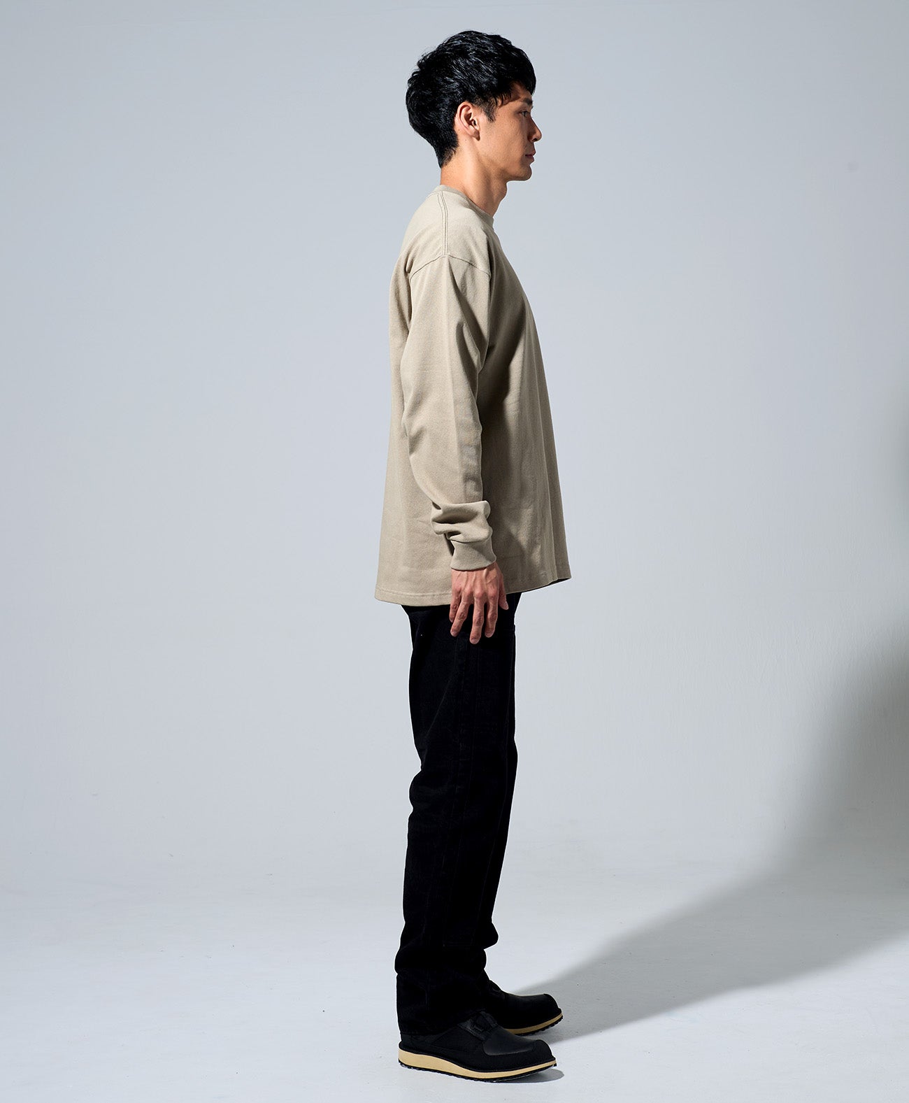 NS BIG SILHOUETTE-LT / カーキ