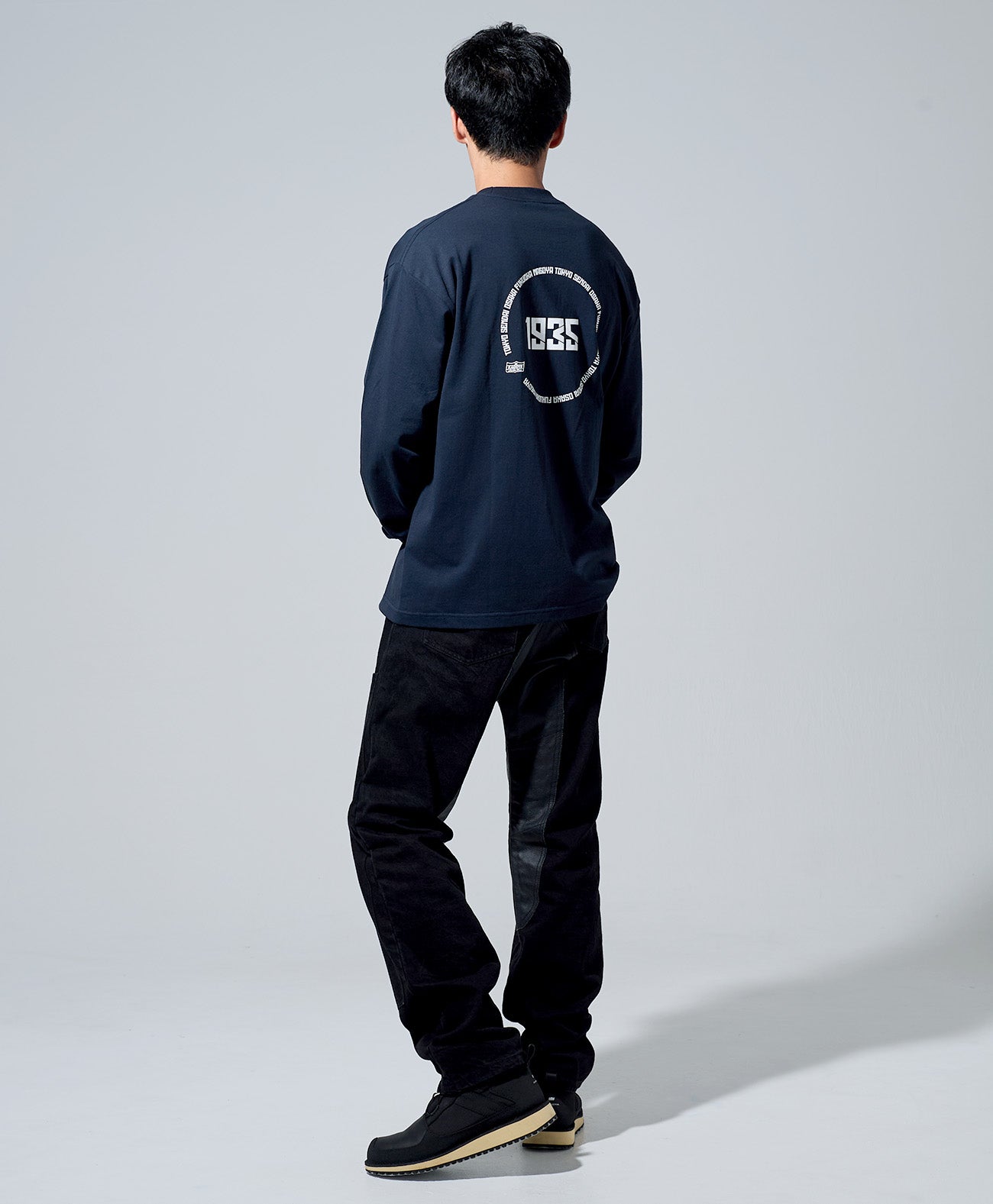 UNION CIRCLE LONG-T / ネイビー