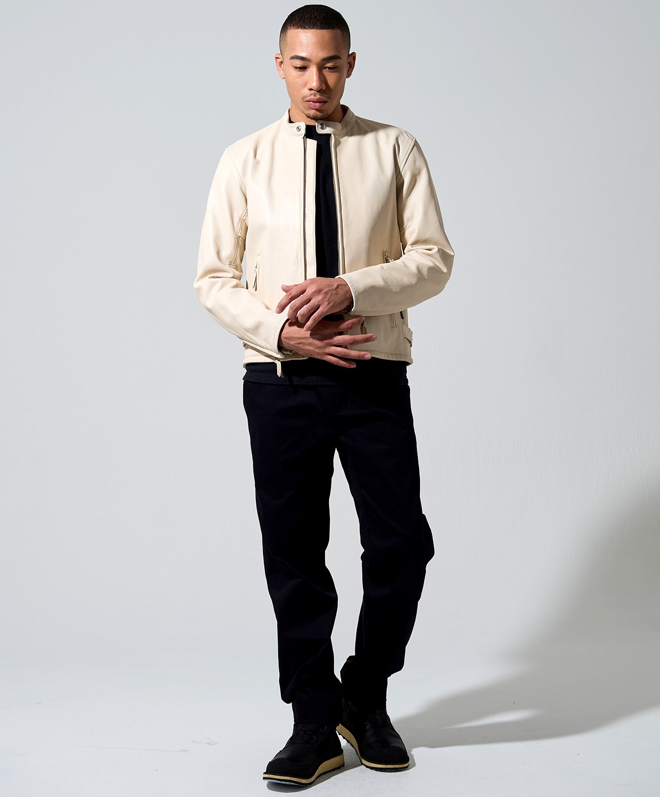 H178 B84 W72 サイズL 着用