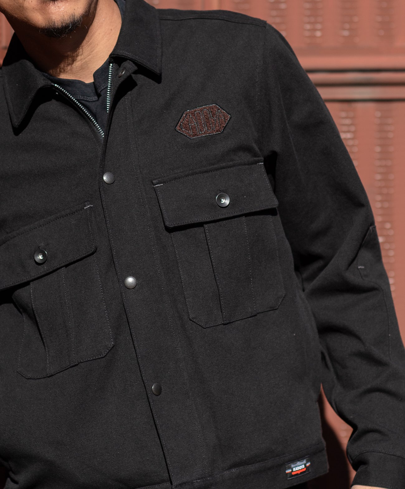 H185 B93 W72 サイズL 着用