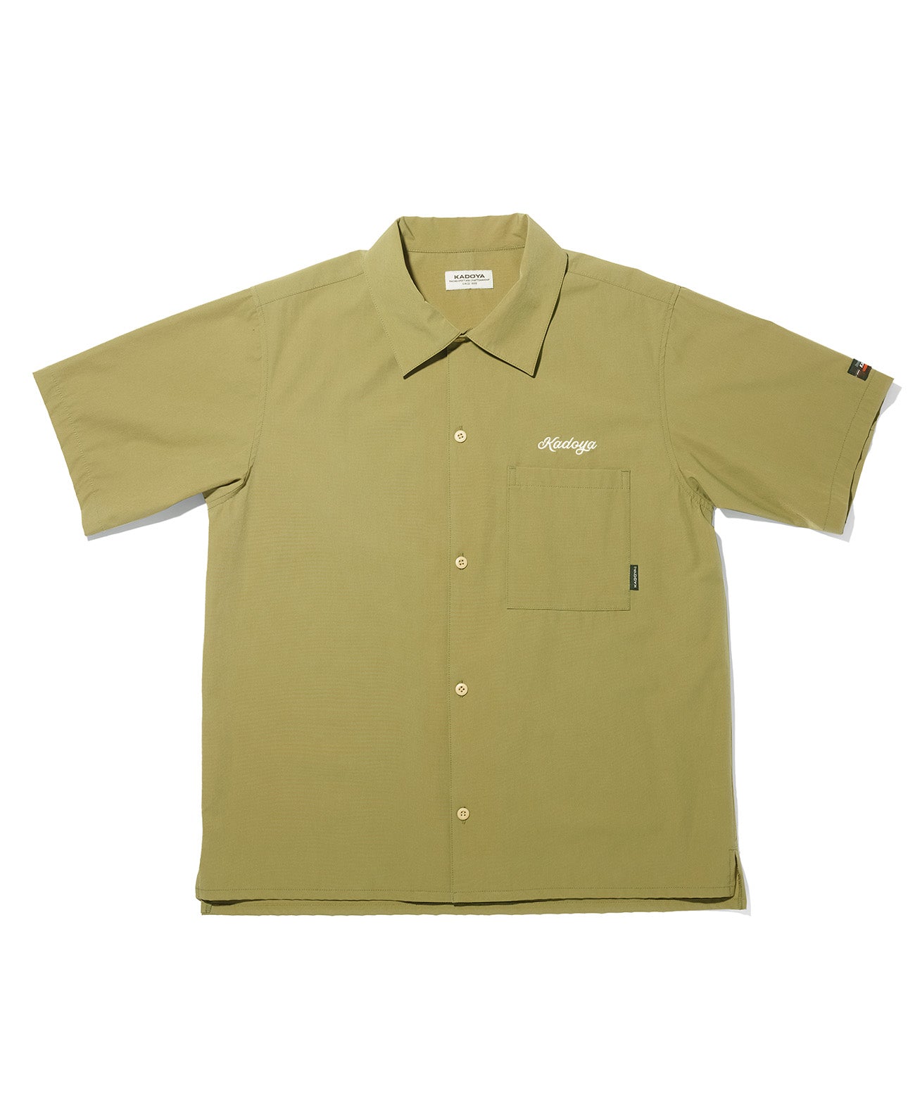 OPEN NECK SHIRT / ベージュ