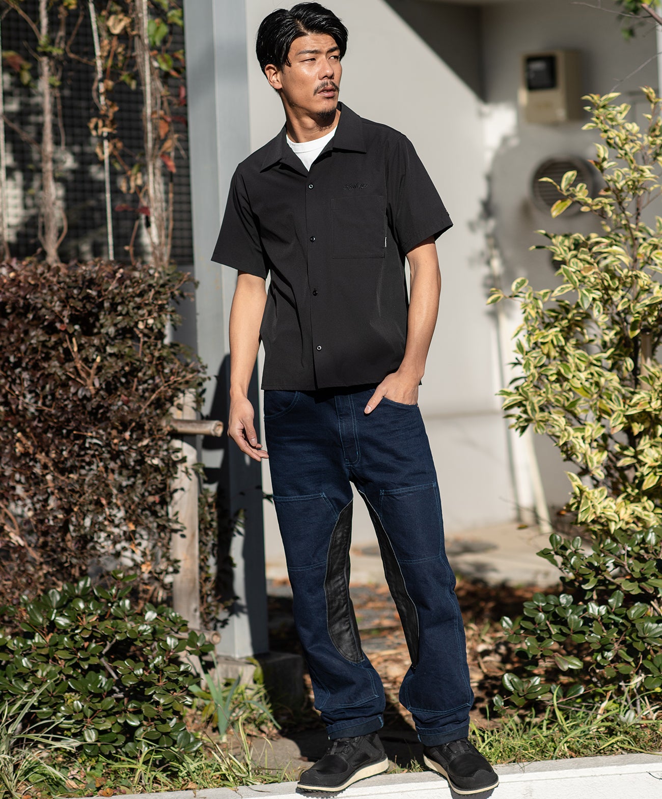 H185 B93 W72 サイズL 着用