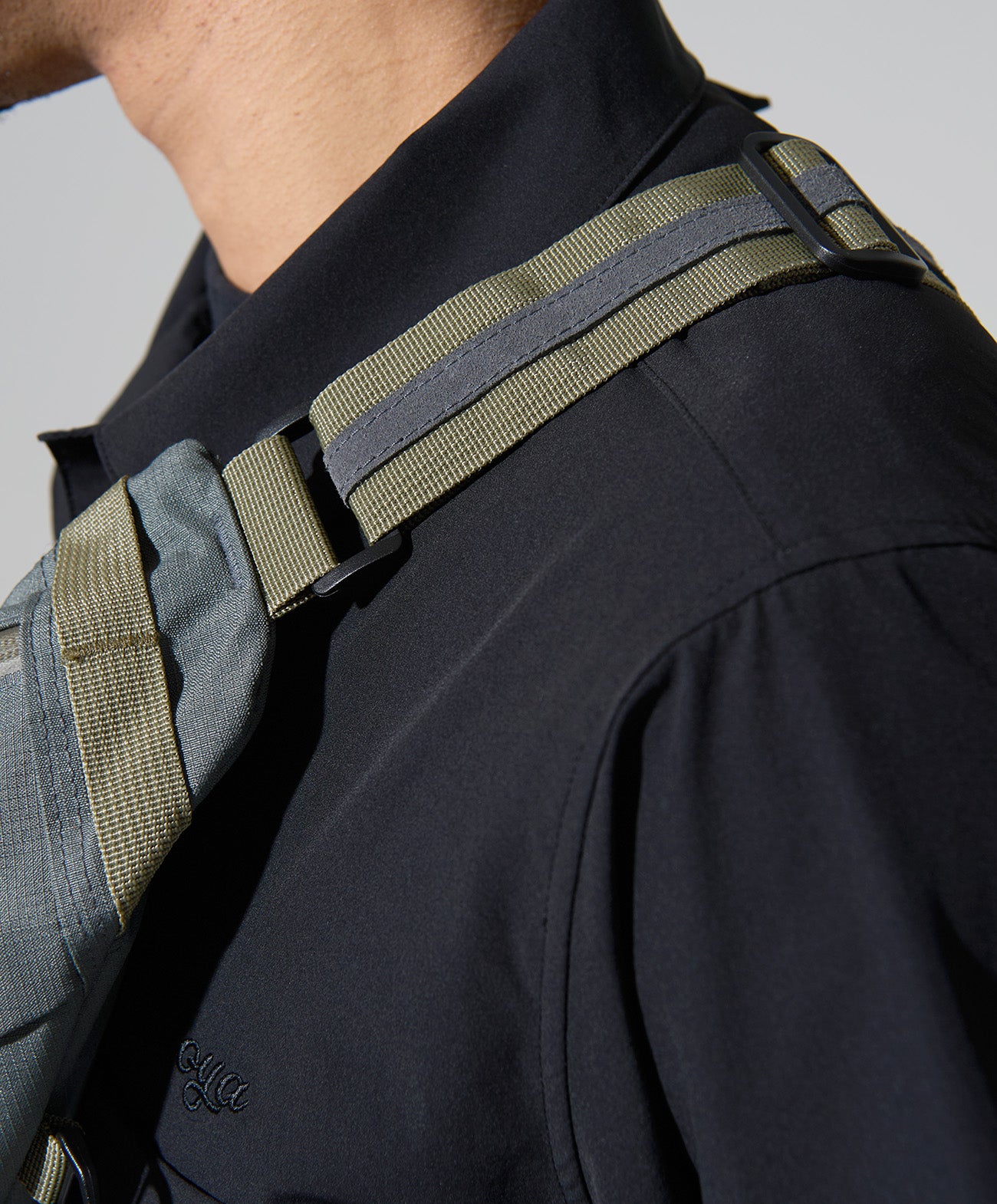 WAIST BODY BAG / グレー