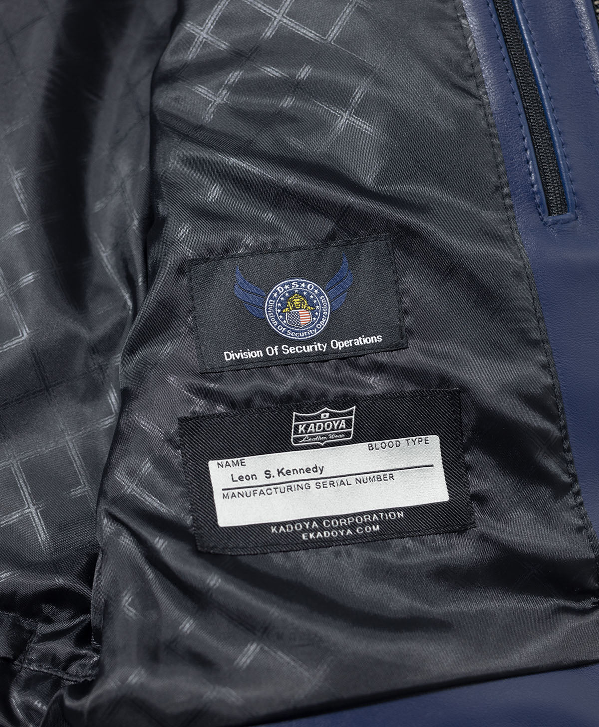 BIOHAZARD: DEATH ISLAND / Leon S. Kennedy in-movie model / Leather jacket