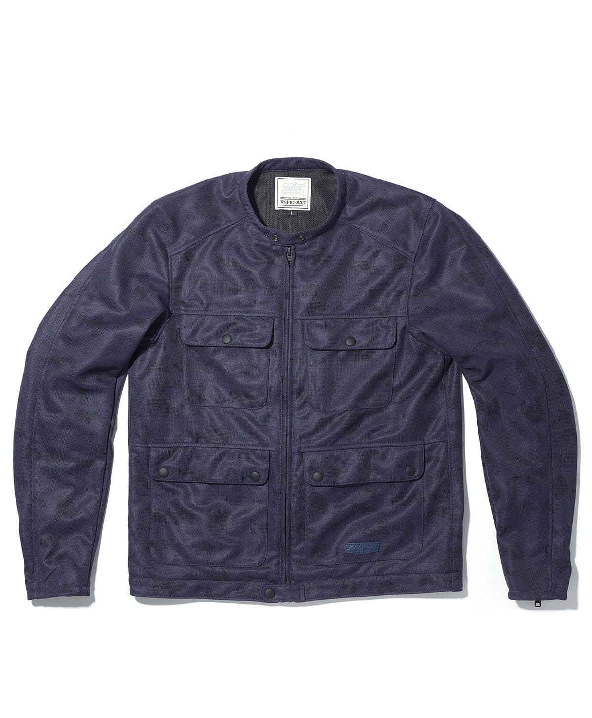 メッシュ素材のワークジャケット