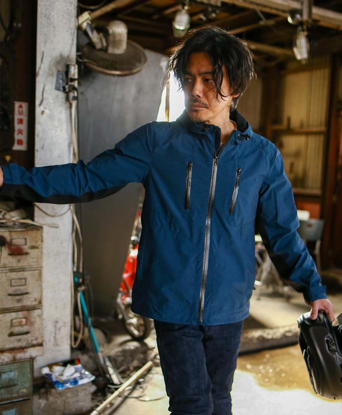 173cm 62kg サイズL Tシャツ着用 (パッド入り)