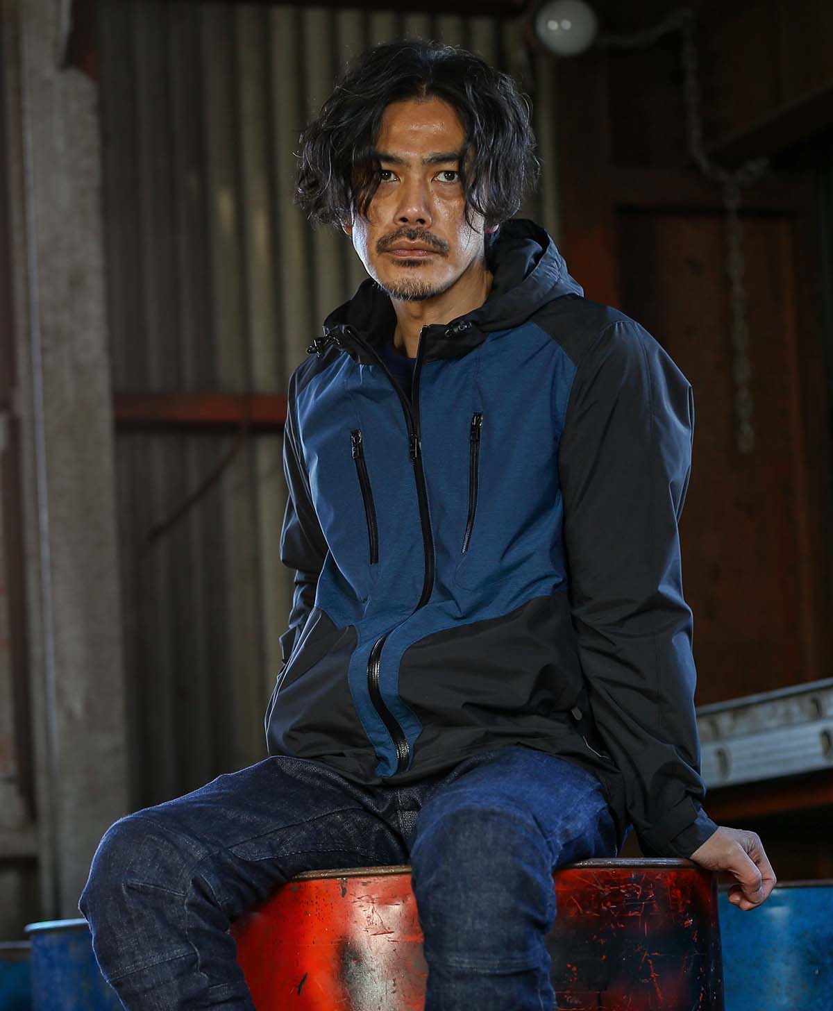 173cm 62kg サイズL Tシャツ着用 (パッド入り)