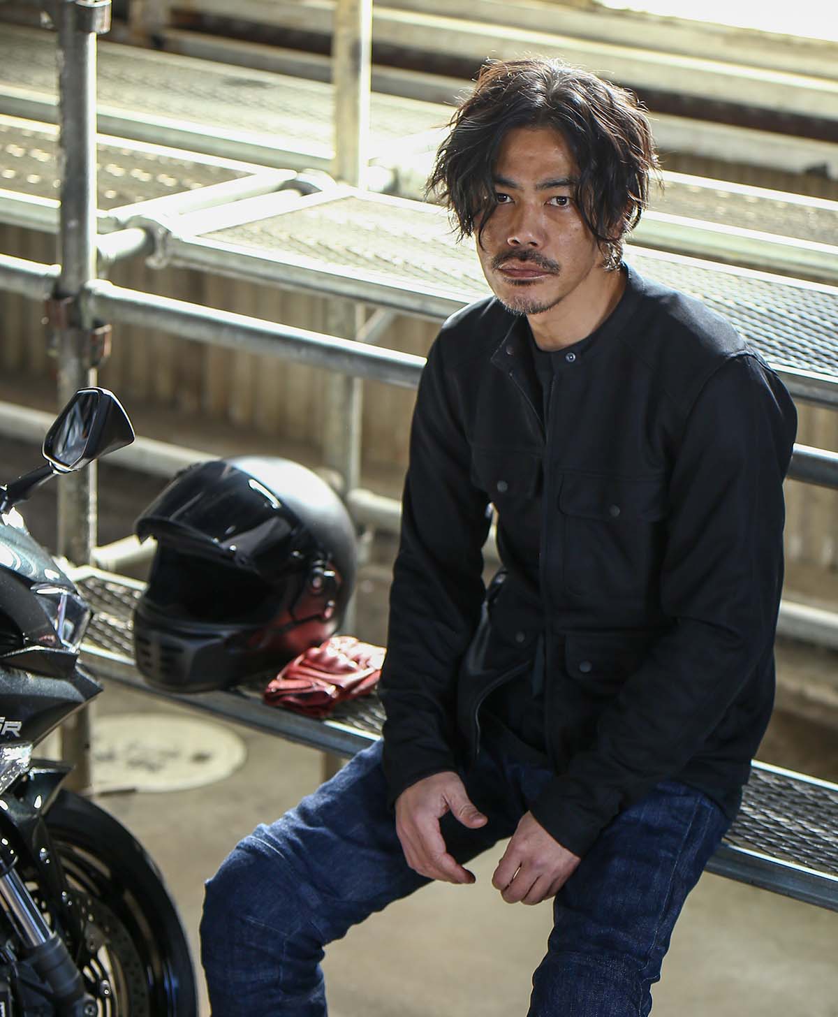 173cm 62kg サイズL Tシャツ着用