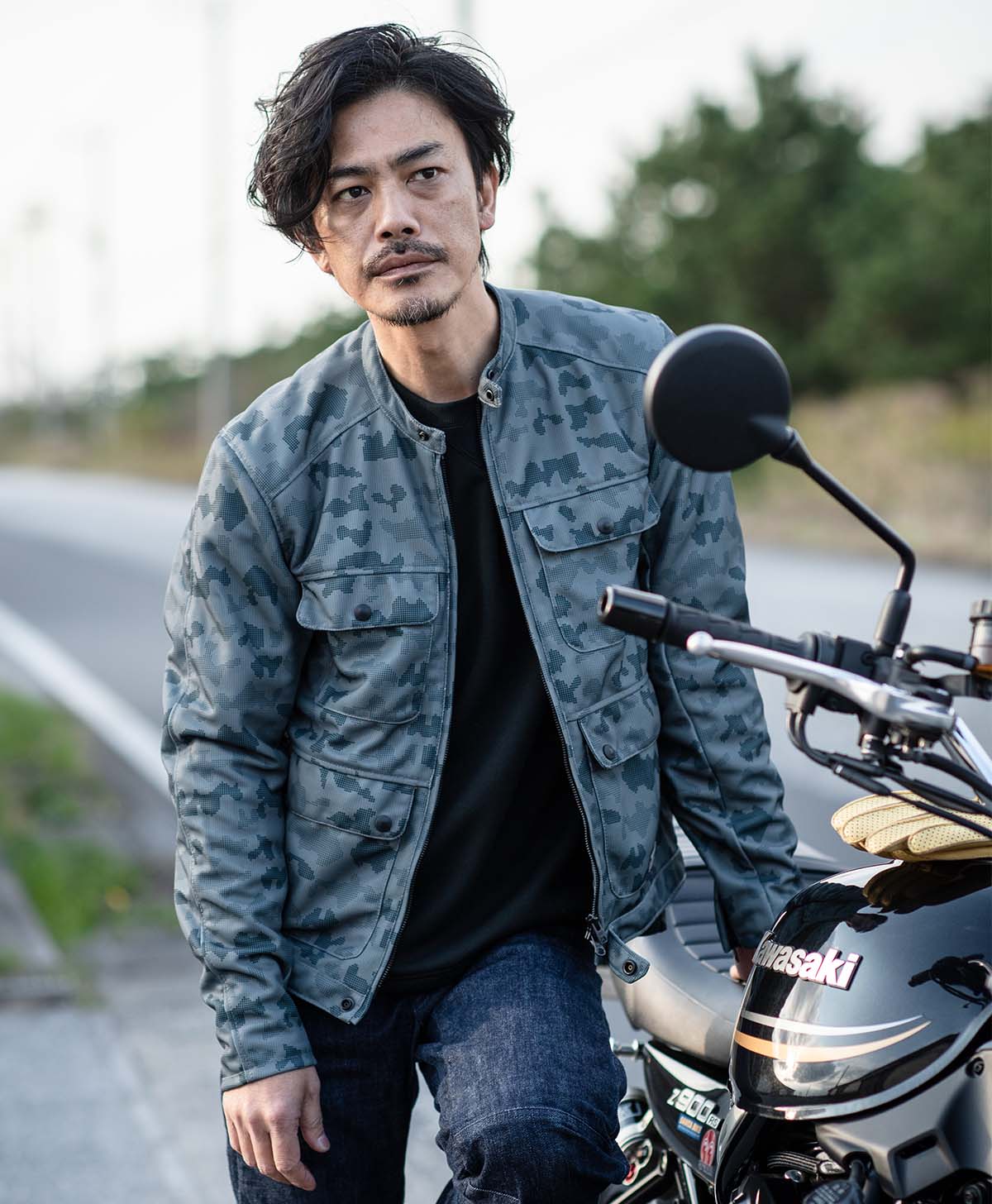 173cm 62kg サイズL Tシャツ着用
