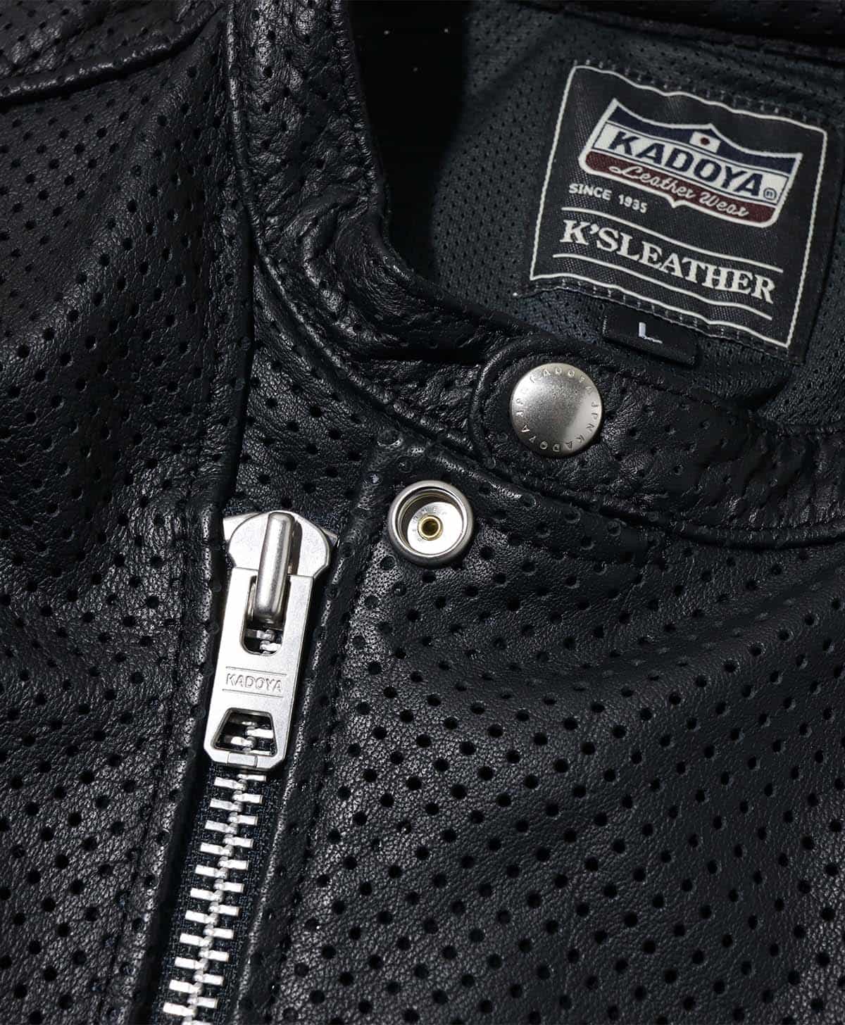 フロントファスナーにはKADOYAオリジナル引手を採用