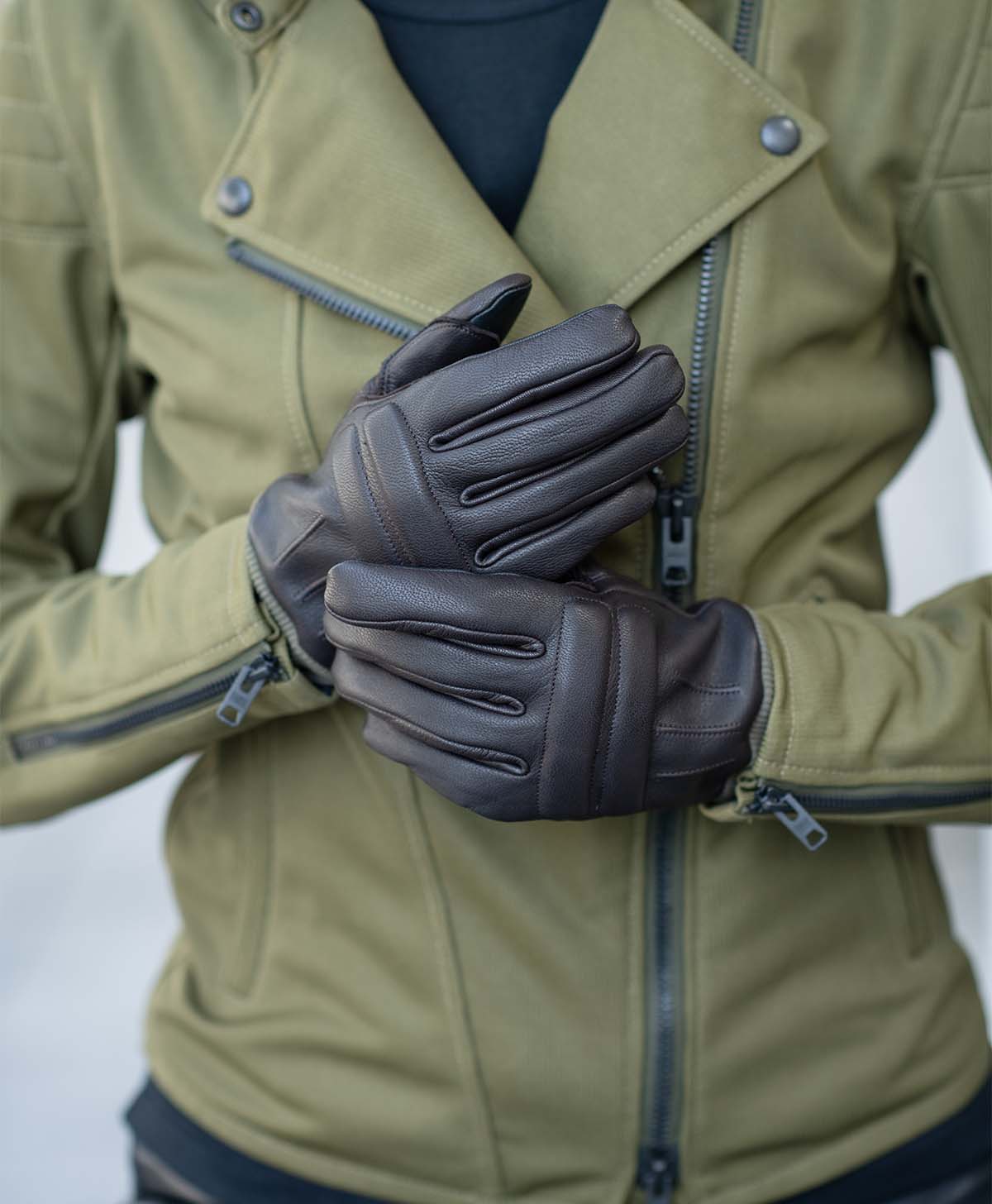 Clubman Glove / Brown (femenino)