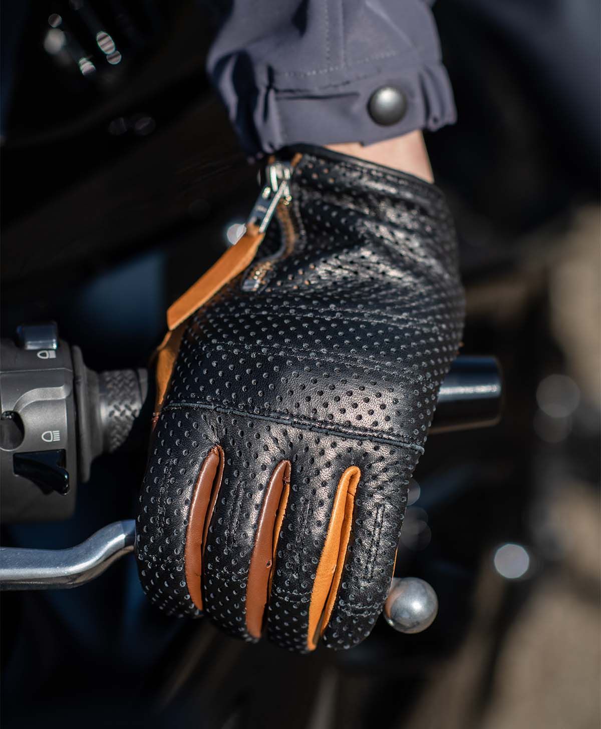 ROX GLOVE - PL / BLACK/brown