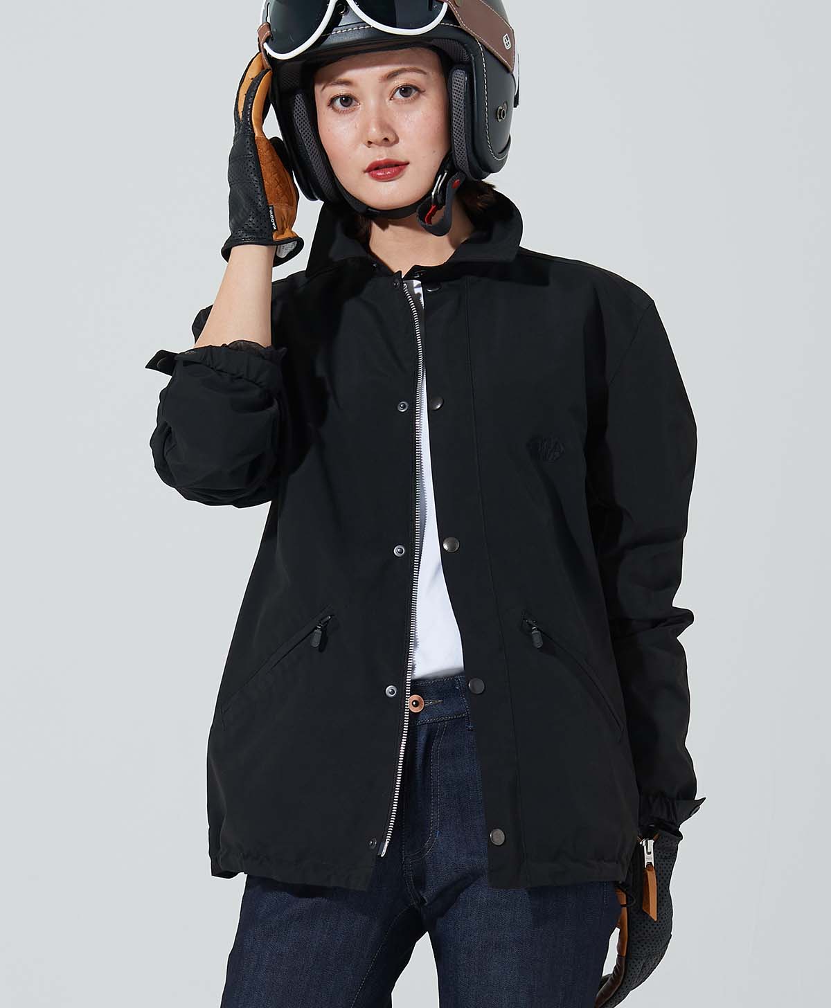 Jacket de entrenador de pasajeros / negro