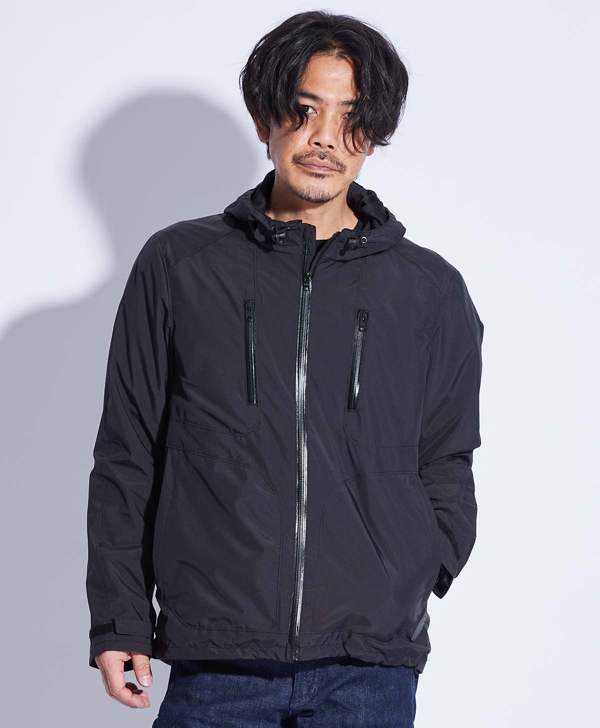 173cm 62kg サイズL Tシャツ着用 (パッド入り)