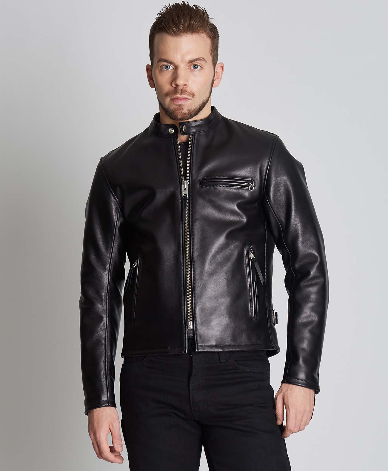 Leather jacket single leather jacket | Kadoya official online shop ...