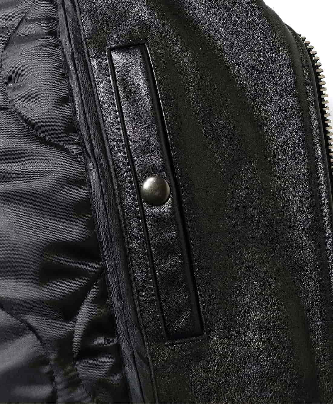 左側には内ポケットを配置