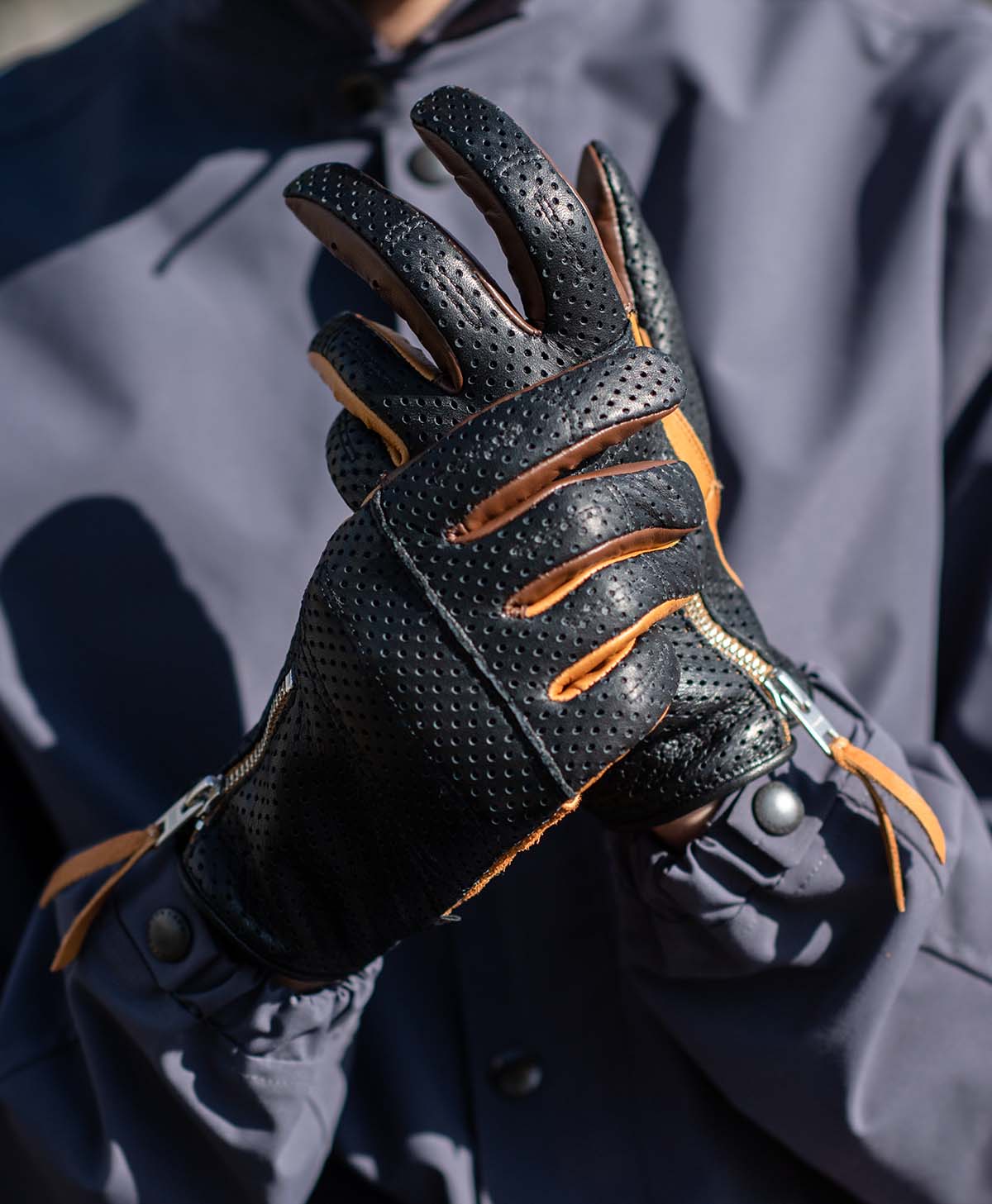ROX GLOVE - PL / BLACK/brown