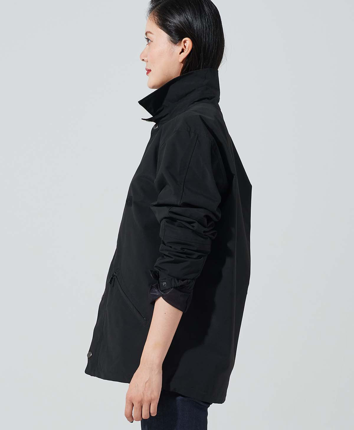 Jacket de entrenador de pasajeros / negro