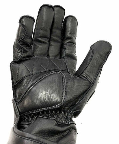 Hammer Glove Gauntlet / Silver / Black