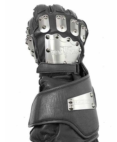 Hammer Glove Gauntlet / Silver / Black