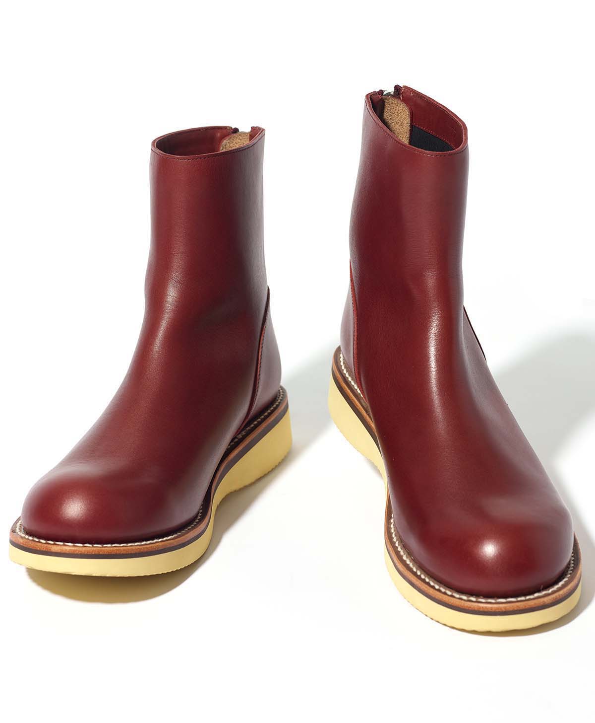 Leather shoes back zip boots | Kadoya official online shop | Ash 